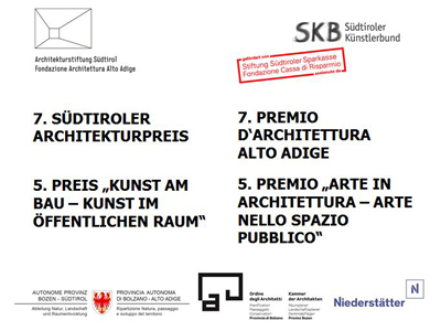 15.10.2013 Il Premio di architettura Alto Adige entra nella fase finale - Il voto del pubblico è iniziato! 